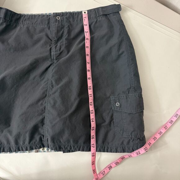Toad & Co Horny Toad Gray Skort Women's Size 8 Athletic Hiking Outdoor - Picture 14 of 14